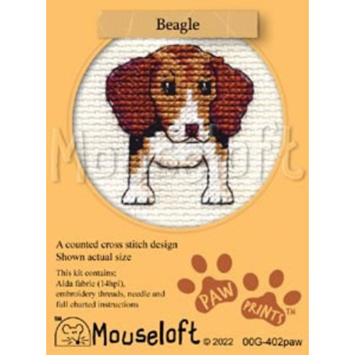 Mouseloft Borduurpakket Beagle - Mouseloft