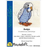Borduurpakket Budgie - Mouseloft