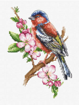 Luca-S Borduurpakket Chaffinch Bird - Luca-S Luca-S Borduurpakket Chaffinch Bird - Luca-S