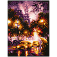 Borduurpakket Rainy Night - Magic Needle