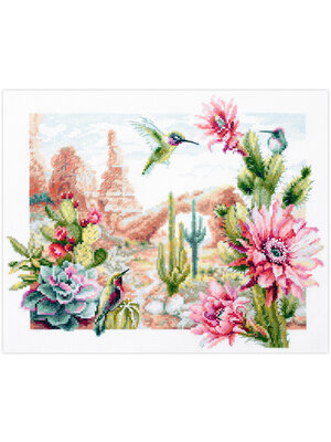 Magic Needle CI Borduurpakket Wild West Flowers - Magic Needle Magic Needle CI Borduurpakket Wild West Flowers - Magic Needle