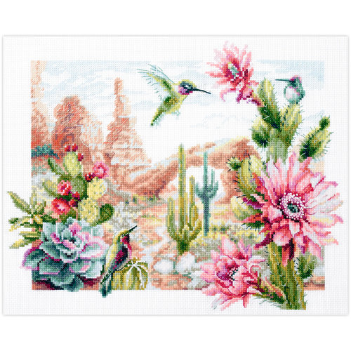 Magic Needle Borduurpakket Wild West Flowers - Magic Needle Magic Needle Borduurpakket Wild West Flowers - Magic Needle