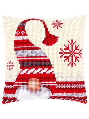 Vervaco Kruissteekkussen kit Kerstkabouter