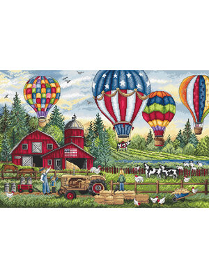 Leti Stitch Borduurpakket Up Up and Away - Leti Stitch