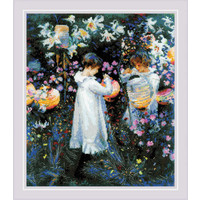 Borduurpakket Carnation, Lily, Lily, Rose after J. S. Sargent's painting - RIOLIS