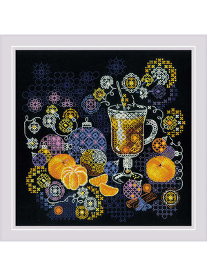 RIOLIS Borduurpakket Orange Mood  - RIOLIS