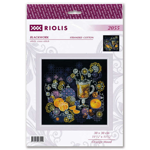 RIOLIS Borduurpakket Orange Mood  - RIOLIS