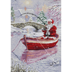 Luca-S Borduurpakket Santa Fishing - Luca-S