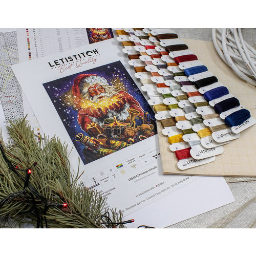 Leti Stitch Borduurpakket Christmas Miracle - Leti Stitch