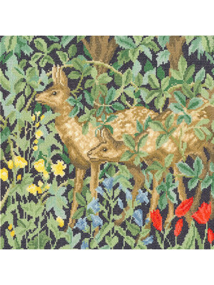 Bothy Threads Borduurpakket Henry Dearle - Greenery Deer - Bothy Threads Bothy Threads Borduurpakket Henry Dearle - Greenery Deer - Bothy Threads