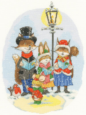 Bothy Threads Borduurpakket Simon Taylor-Kielty - A Christmas Carol - Bothy Threads