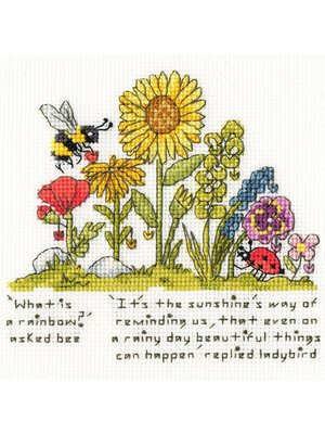 Bothy Threads Borduurpakket Eleanor Teasdale - Rainbow Shine - Bothy Threads Bothy Threads Borduurpakket Eleanor Teasdale - Rainbow Shine - Bothy Threads