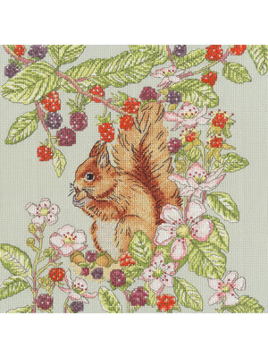 Bothy Threads Borduurpakket Fay Martin - Bramble Garden - Bothy Threads Bothy Threads Borduurpakket Fay Martin - Bramble Garden - Bothy Threads