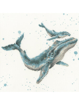 Bothy Threads Borduurpakket Hannah Dale - Marine Blue - Bothy Threads Bothy Threads Borduurpakket Hannah Dale - Marine Blue - Bothy Threads