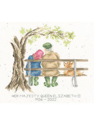 Bothy Threads Borduurpakket Hannah Dale - Her Majesty The Queen - Bothy Threads Bothy Threads Borduurpakket Hannah Dale - Her Majesty The Queen - Bothy Threads