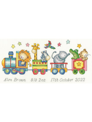 Bothy Threads Borduurpakket Kate Garrett - Choo Choo Train - Bothy Threads Bothy Threads Borduurpakket Kate Garrett - Choo Choo Train - Bothy Threads