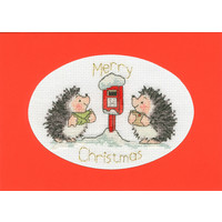 Borduurpakket Margaret Sherry Christmas Cards - Last Post - Bothy Threads