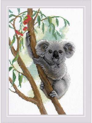 RIOLISf Borduurpakket Cute Koala - RIOLIS RIOLISf Borduurpakket Cute Koala - RIOLIS
