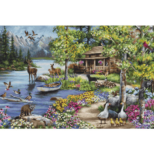 Luca-S Borduurpakket Cabin by the Lake - Luca-S Luca-S Borduurpakket Cabin by the Lake - Luca-S