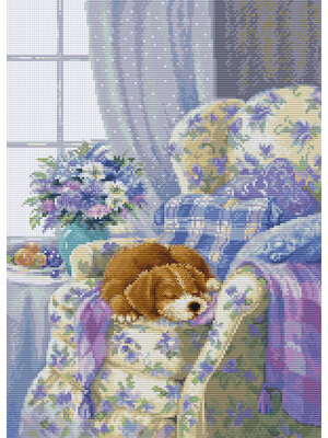 Luca-S Borduurpakket Cozy Armchair - Luca-S Luca-S Borduurpakket Cozy Armchair - Luca-S