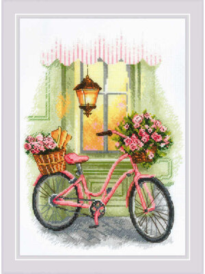 RIOLISf Borduurpakket A Floral Trip - RIOLIS RIOLISf Borduurpakket A Floral Trip - RIOLIS