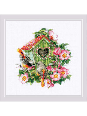 RIOLISf Borduurpakket Happy Together - RIOLIS RIOLISf Borduurpakket Happy Together - RIOLIS