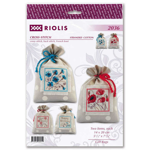 RIOLIS Borduurpakket Gift Bags - RIOLIS