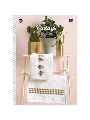 Rico Design Borduurboek Vintage colours No.152 Rico Design Borduurboek Vintage colours No.152