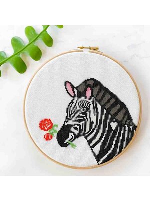 Studio Koekoek Borduurpakket Studio Koekoek - Zebra