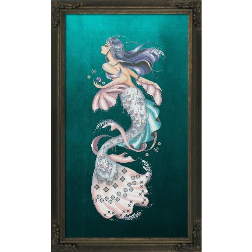 Bella Filipina Designs Borduurpatroon Crystal Mermaid Aquabella - Bella Filipina Designs Bella Filipina Designs Borduurpatroon Crystal Mermaid Aquabella - Bella Filipina Designs