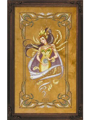 Bella Filipina Designs Borduurpatroon Arya, Elemental Queen of Air - Bella Filipina Designs Bella Filipina Designs Borduurpatroon Arya, Elemental Queen of Air - Bella Filipina Designs