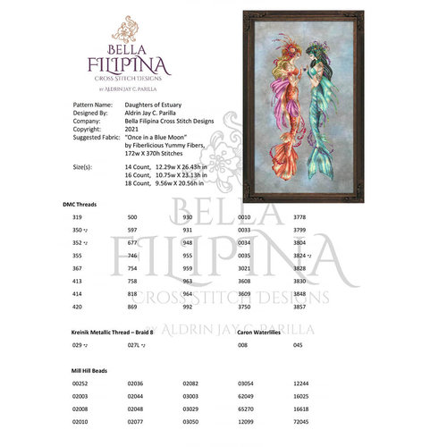 Bella Filipina Designs Speciale Materialen Daugthers of Estuary - Bella Filipina Designs