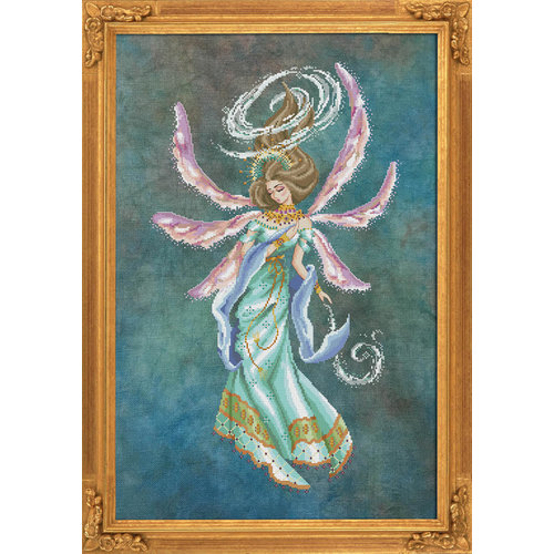 Bella Filipina Designs Borduurpatroon Amihan, Deity of the Wind - Bella Filipina Designs