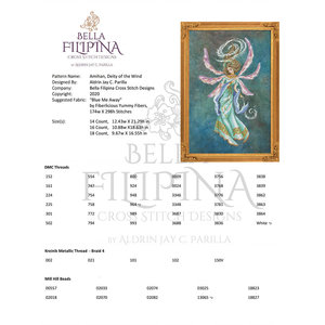Bella Filipina Designs Speciale Materialen Amihan, Deity of the Wind - Bella Filipina Designs