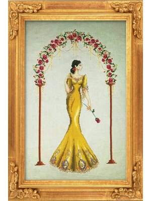 Bella Filipina Designs Borduurpatroon Rosa Mystica - Bella Filipina Designs Bella Filipina Designs Borduurpatroon Rosa Mystica - Bella Filipina Designs