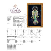 Speciale Materialen Tala, Deity of the Stars - Bella Filipina Designs