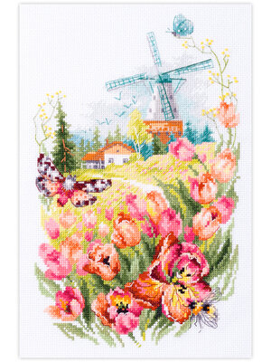 Magic Needle CI Borduurpakket Tulips of Holland - Magic Needle