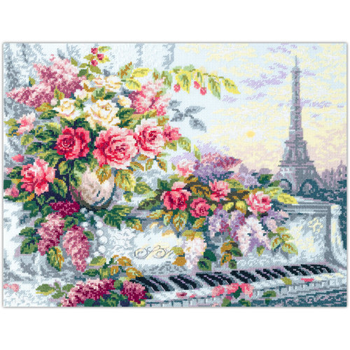Magic Needle Borduurpakket Melodies of Paris - Magic Needle Magic Needle Borduurpakket Melodies of Paris - Magic Needle
