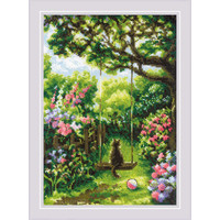 Borduurpakket Garden Swing - RIOLIS