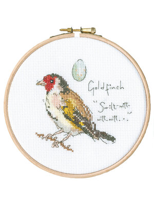 Bothy Threads Borduurpakket Madeleine Floyd - Little Goldfinch - Bothy Threads