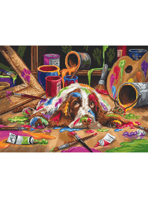 Luca-S Borduurpakket Puppy Picasso - Luca-S Luca-S Borduurpakket Puppy Picasso - Luca-S