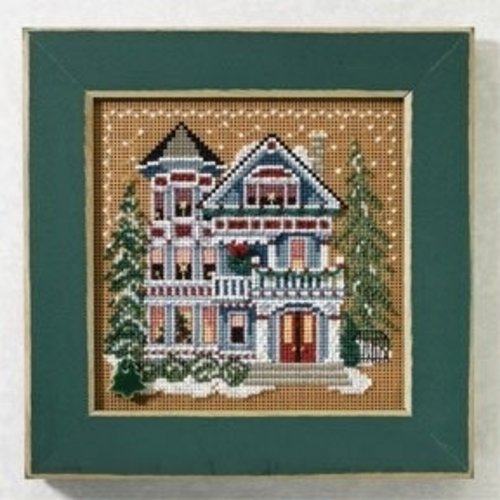 Mill Hill Buttons Beads Winter Series: Queen Anne House Mill Hill Buttons Beads Winter Series: Queen Anne House