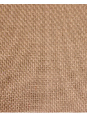 Permin of Copenhagen Permin Linnen 32 ct,  Milk Chocolate 095 - lapje 50 x 70  cm