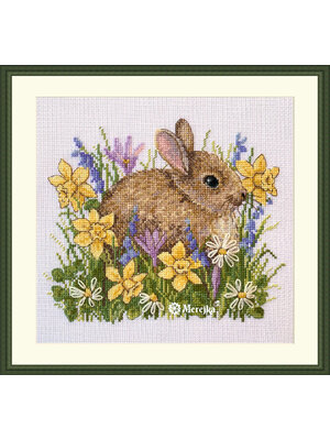 Merejka Borduurpakket Little Rabbit - Merejka