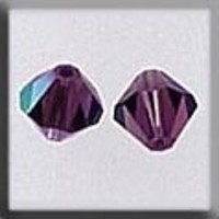 Crystal Treasures Rondele- Amethist AB - Mill Hill