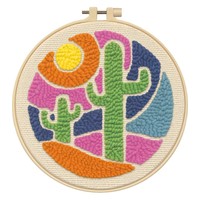 Punch Needle Pakket - Cactus - DIMENSIONS