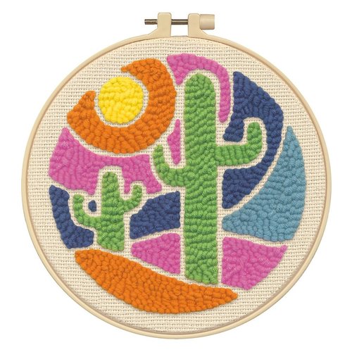 Dimensions Punch Needle Pakket - Cactus - DIMENSIONS