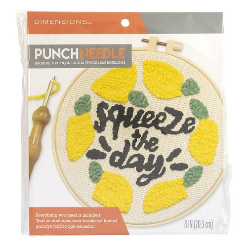 Dimensions Punch Needle Pakket - Squeeze the Day - DIMENSIONS