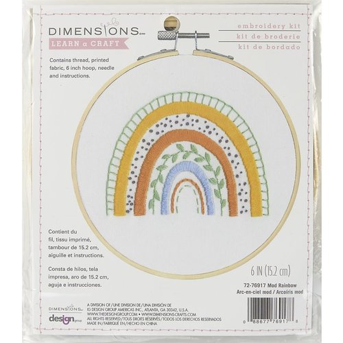 Dimensions Vrij Borduren Kit Mod Rainbow - DIMENSIONS