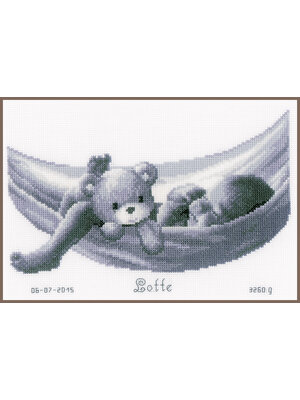 Vervaco Telpakket kit Baby in hangmat